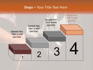Dismantle The Wheel From The Car PowerPoint Template