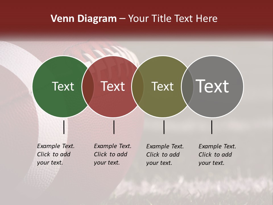 American Football Ball PowerPoint Template