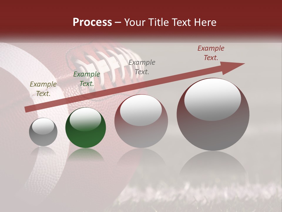 American Football Ball PowerPoint Template