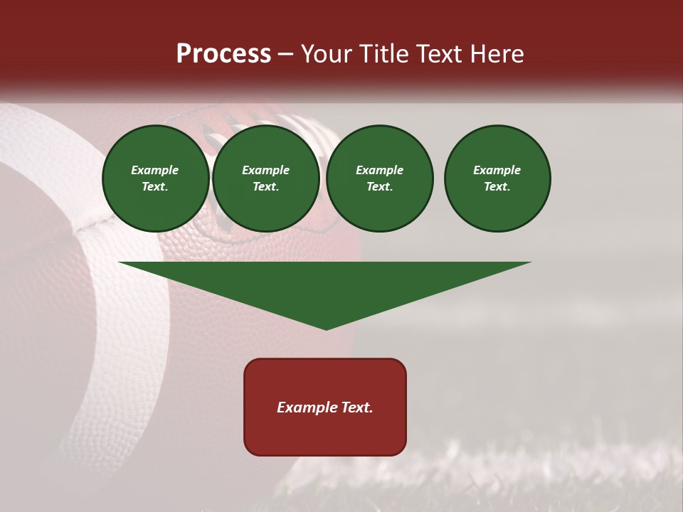 American Football Ball PowerPoint Template