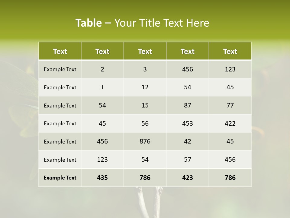 Blueberry PowerPoint Template