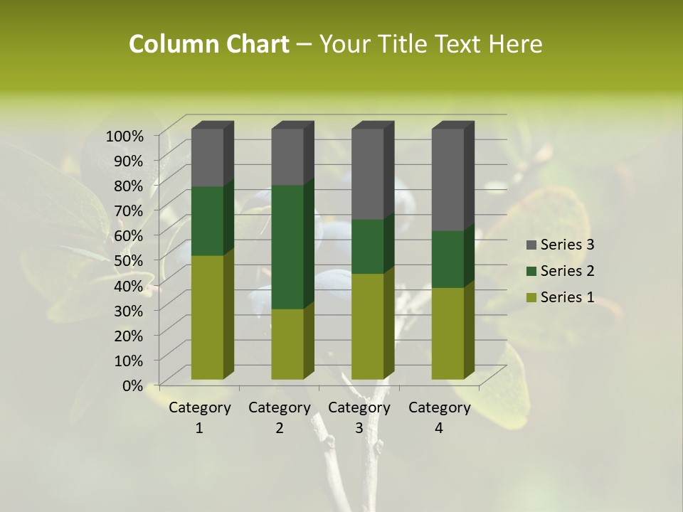 Blueberry PowerPoint Template