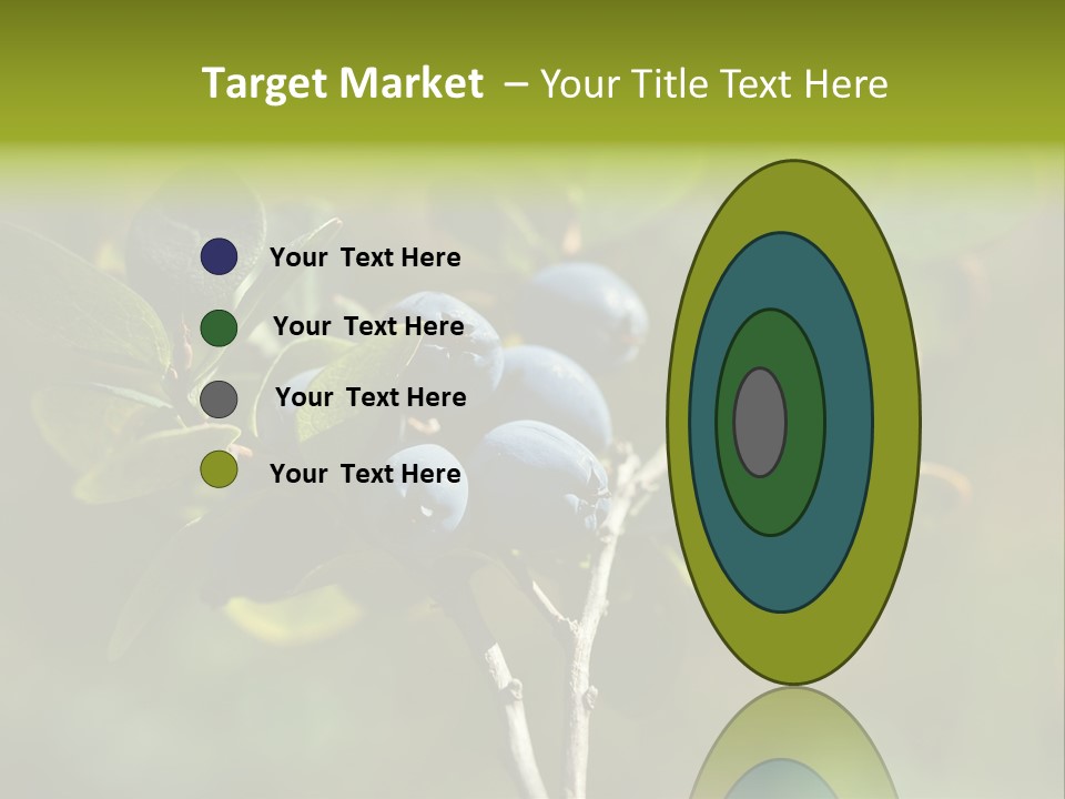 Blueberry PowerPoint Template