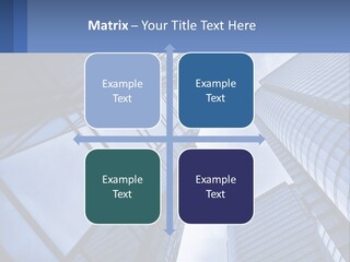 High-Rise Glass Offices PowerPoint Template