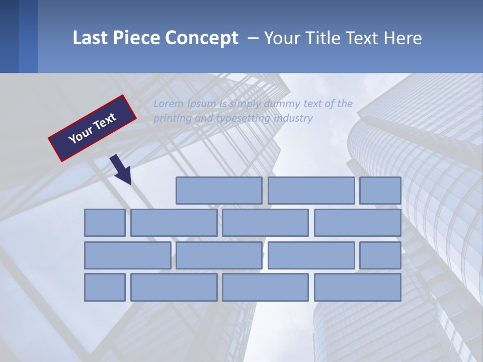 High-Rise Glass Offices PowerPoint Template