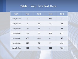 High-Rise Glass Offices PowerPoint Template