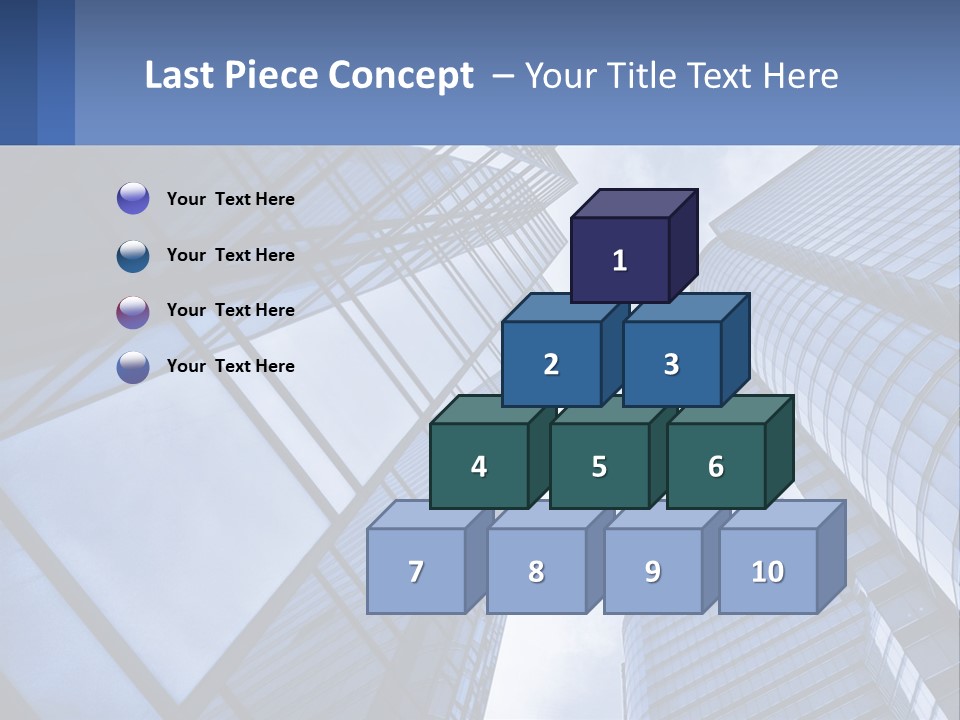 High-Rise Glass Offices PowerPoint Template