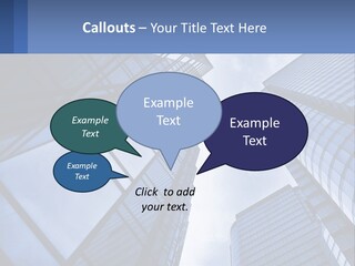 High-Rise Glass Offices PowerPoint Template