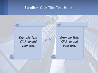 High-Rise Glass Offices PowerPoint Template