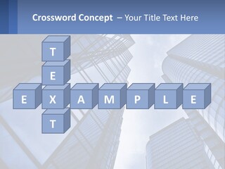 High-Rise Glass Offices PowerPoint Template