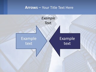 High-Rise Glass Offices PowerPoint Template