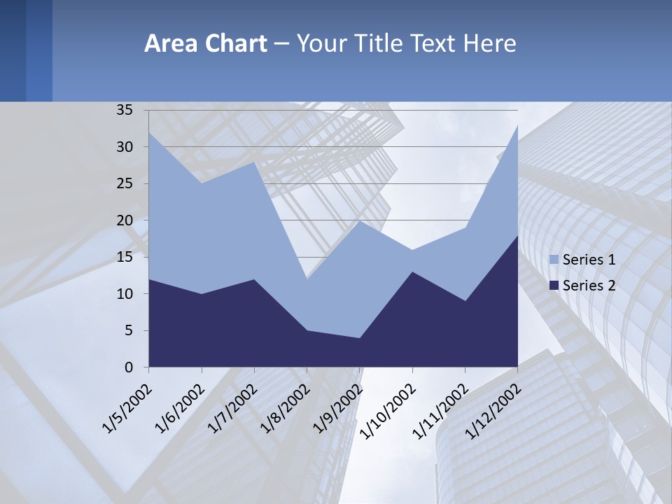 High-Rise Glass Offices PowerPoint Template