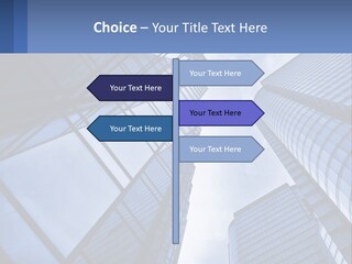 High-Rise Glass Offices PowerPoint Template