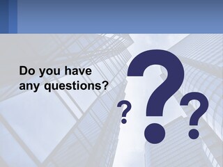 High-Rise Glass Offices PowerPoint Template