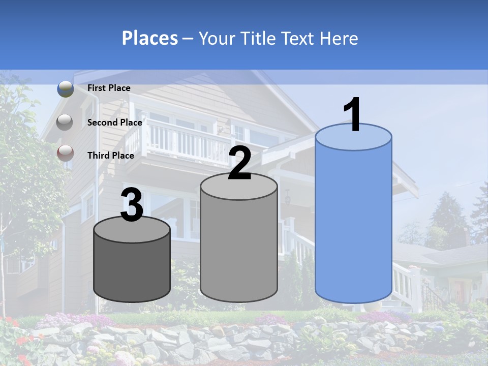 Two-Storey House PowerPoint Template