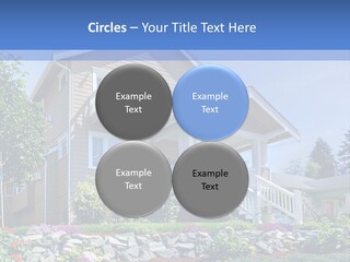 Two-Storey House PowerPoint Template