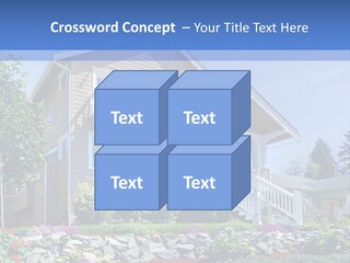 Two-Storey House PowerPoint Template