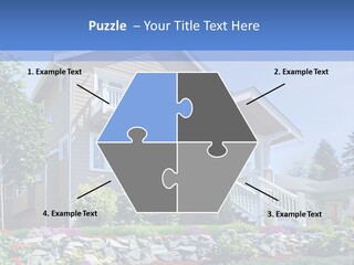Two-Storey House PowerPoint Template