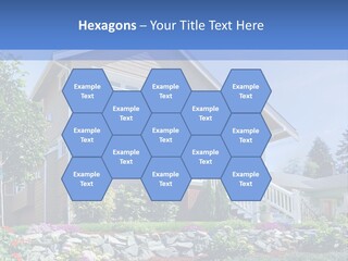 Two-Storey House PowerPoint Template