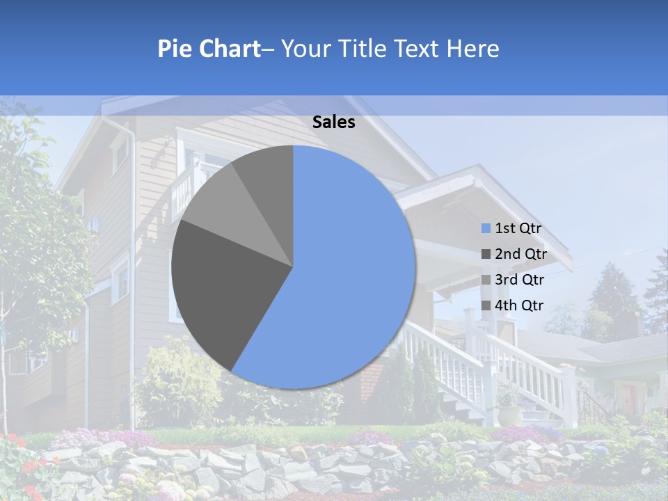 Two-Storey House PowerPoint Template