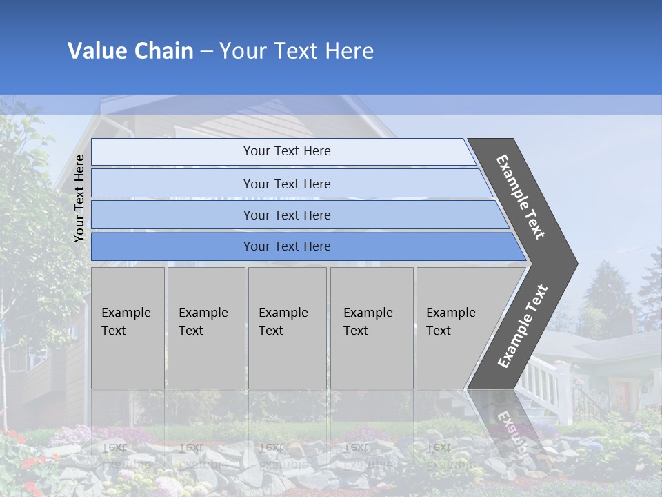 Two-Storey House PowerPoint Template