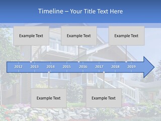 Two-Storey House PowerPoint Template