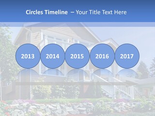 Two-Storey House PowerPoint Template