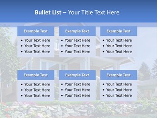 Two-Storey House PowerPoint Template