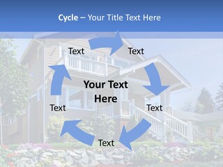 Two-Storey House PowerPoint Template