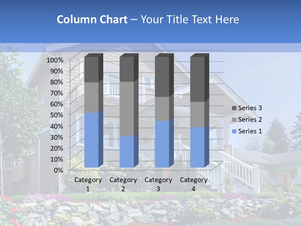 Two-Storey House PowerPoint Template