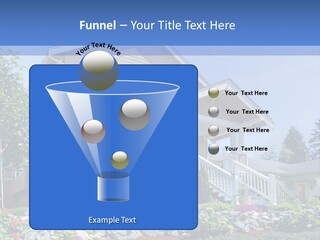 Two-Storey House PowerPoint Template