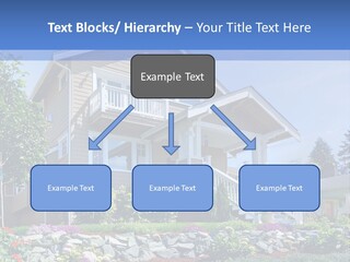 Two-Storey House PowerPoint Template