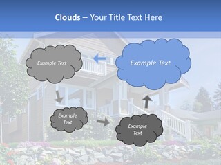 Two-Storey House PowerPoint Template