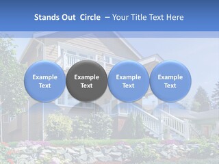 Two-Storey House PowerPoint Template