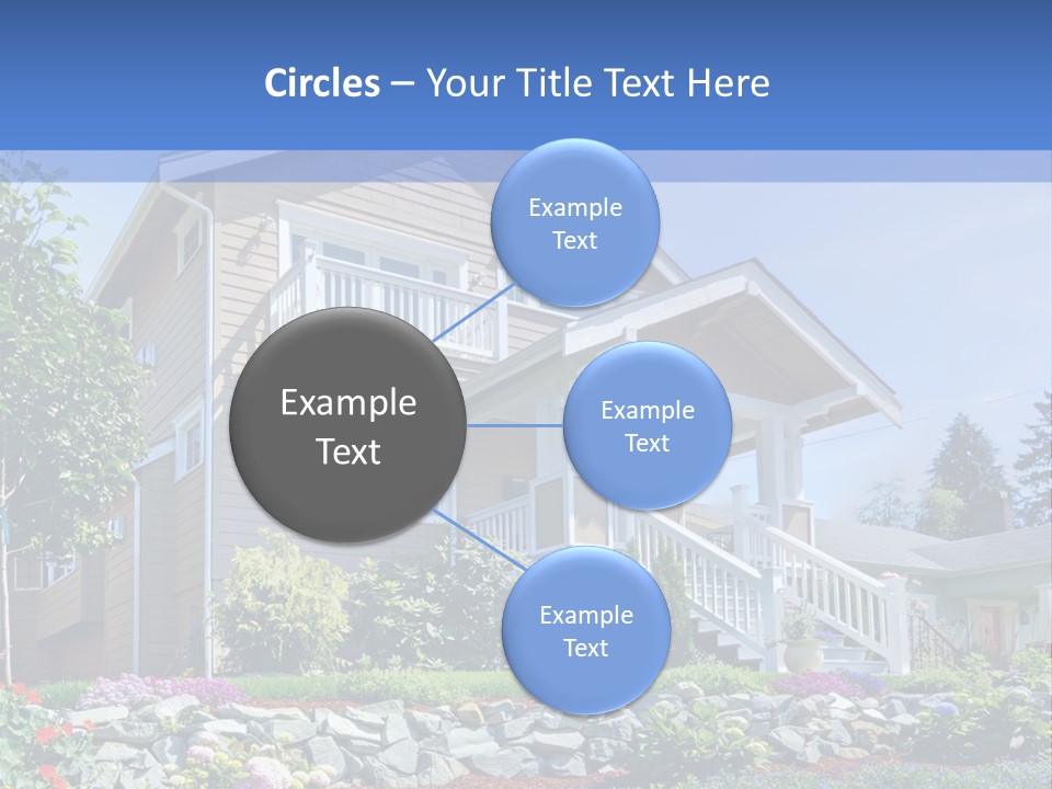 Two-Storey House PowerPoint Template