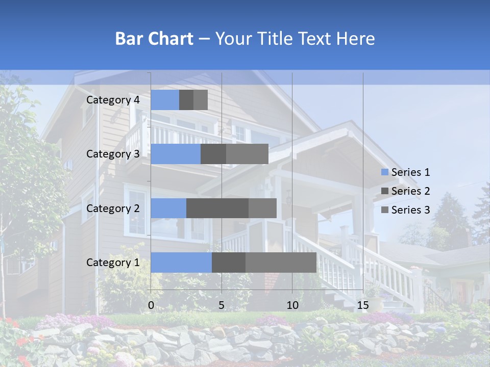 Two-Storey House PowerPoint Template