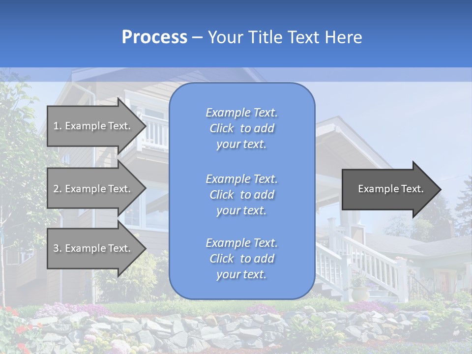 Two-Storey House PowerPoint Template