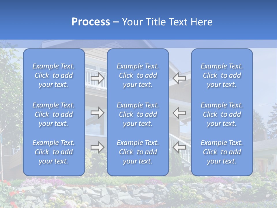 Two-Storey House PowerPoint Template