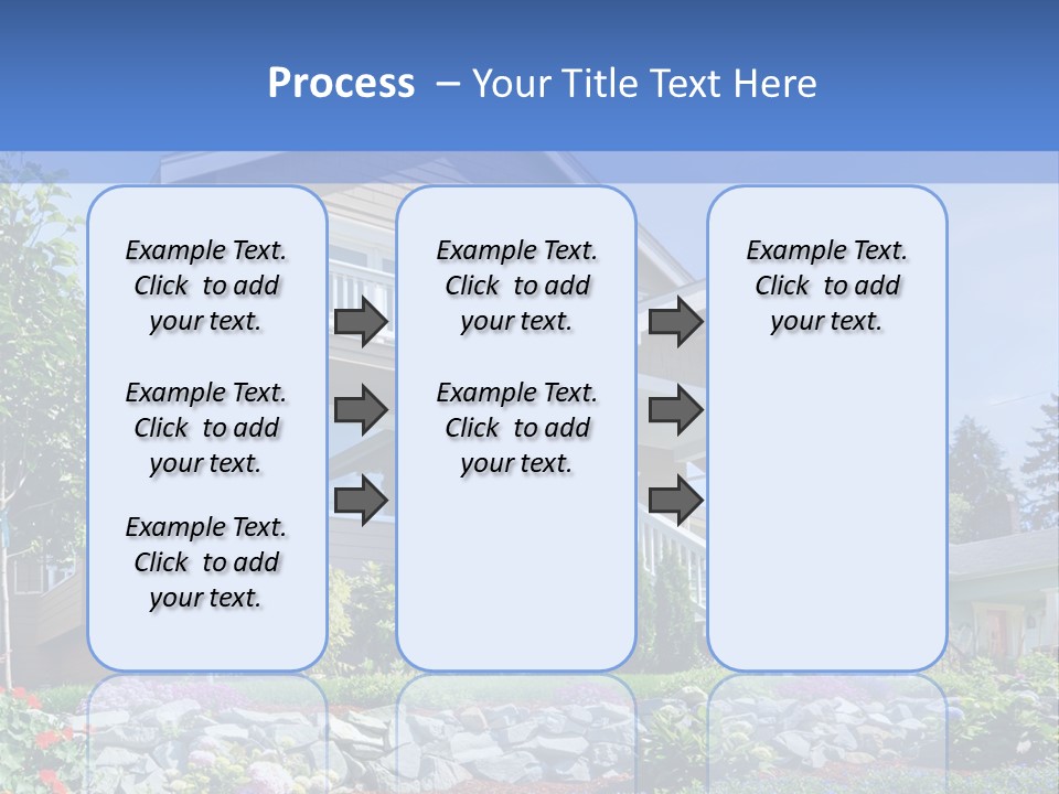 Two-Storey House PowerPoint Template