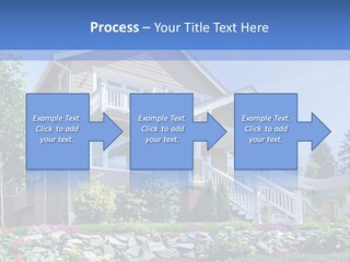 Two-Storey House PowerPoint Template