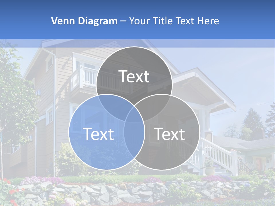 Two-Storey House PowerPoint Template