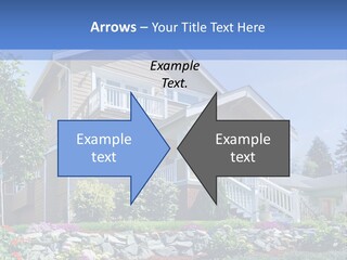 Two-Storey House PowerPoint Template