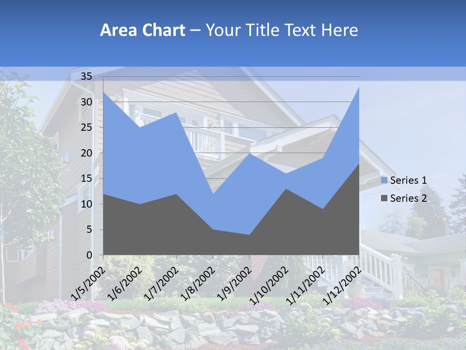 Two-Storey House PowerPoint Template