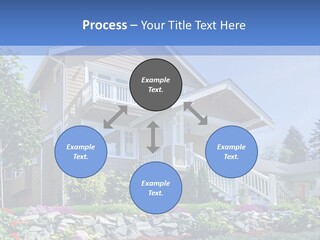 Two-Storey House PowerPoint Template