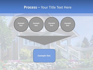 Two-Storey House PowerPoint Template