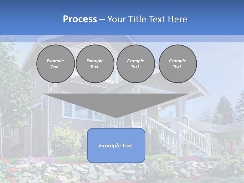 Two-Storey House PowerPoint Template