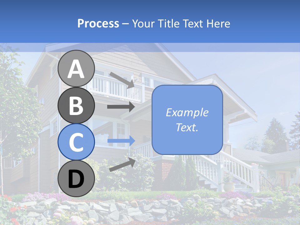 Two-Storey House PowerPoint Template