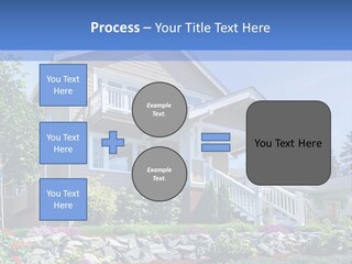 Two-Storey House PowerPoint Template