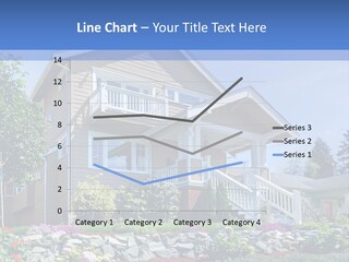 Two-Storey House PowerPoint Template
