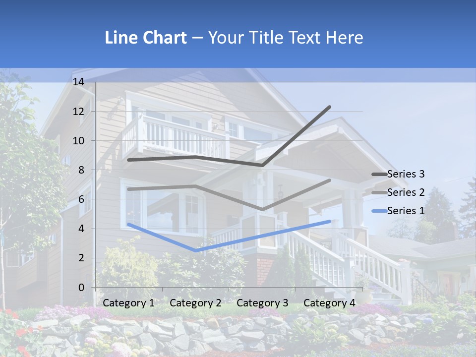 Two-Storey House PowerPoint Template